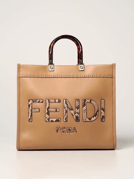 borsa a mano fendi tela|borse per donna.